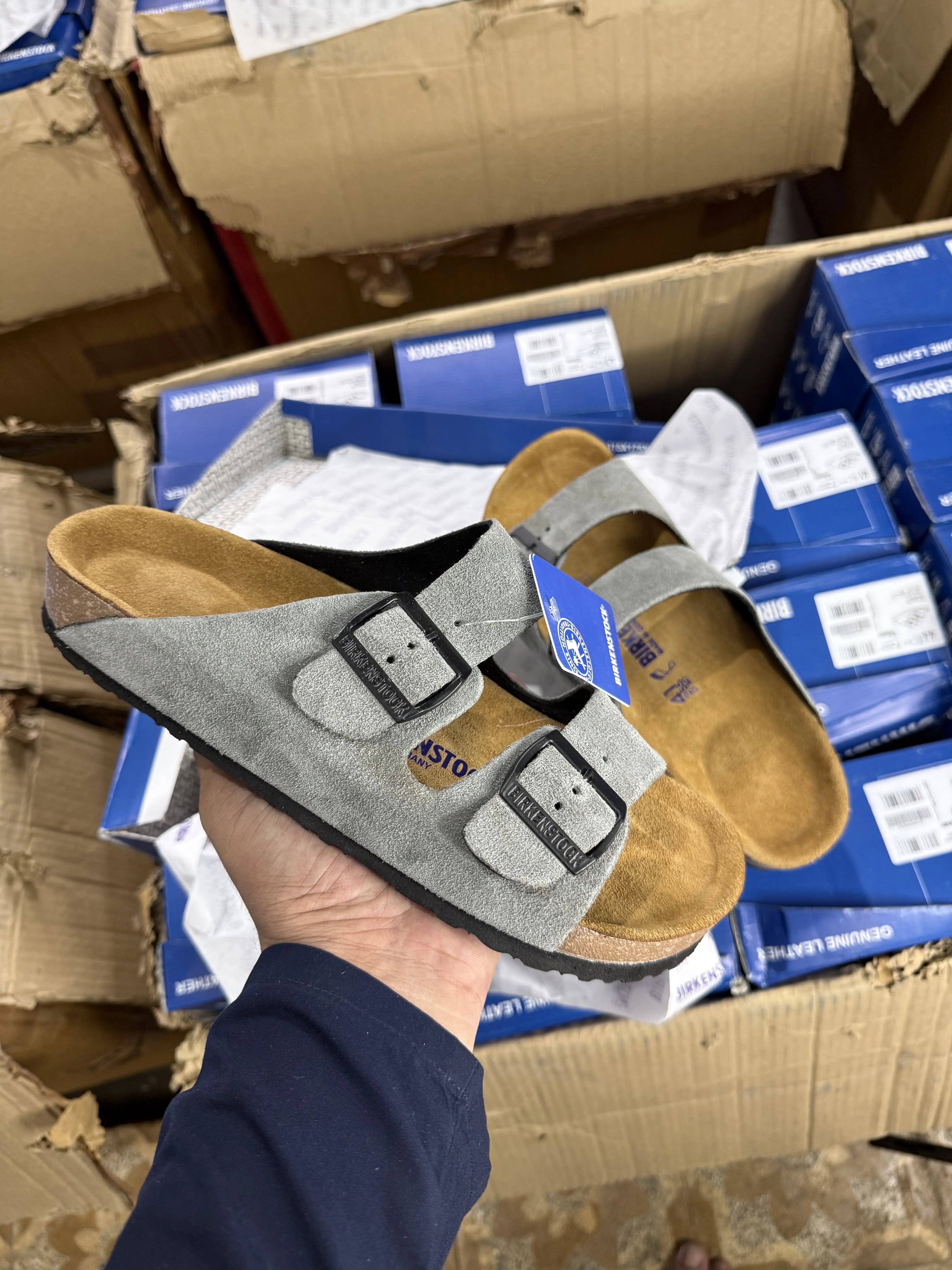 BIRKENSTOCK ARIZONA SEA GREEN Main image