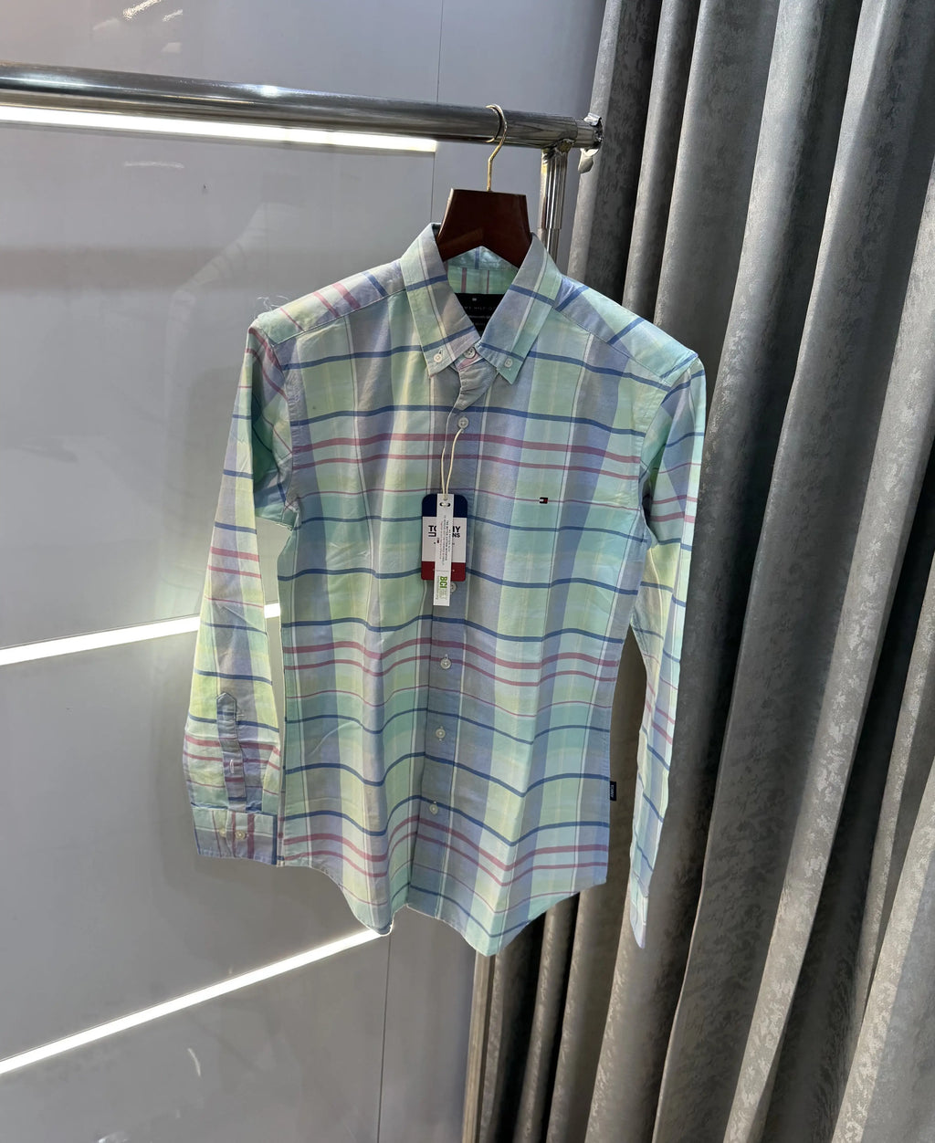 Tommy Hilfiger Green Oxford Premium Shirt