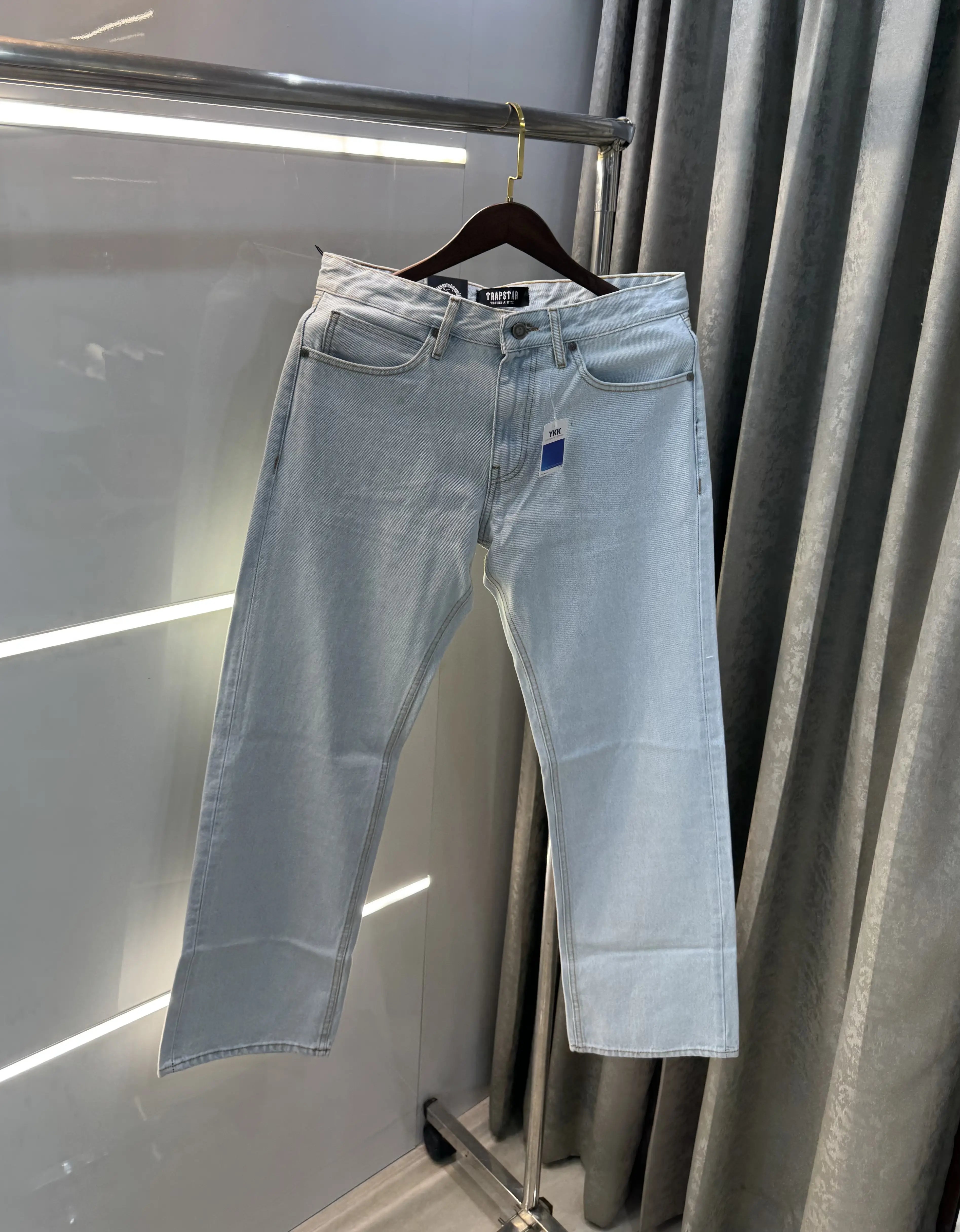 Trapstar Sky Blue Imported Premium Denim Secondary image