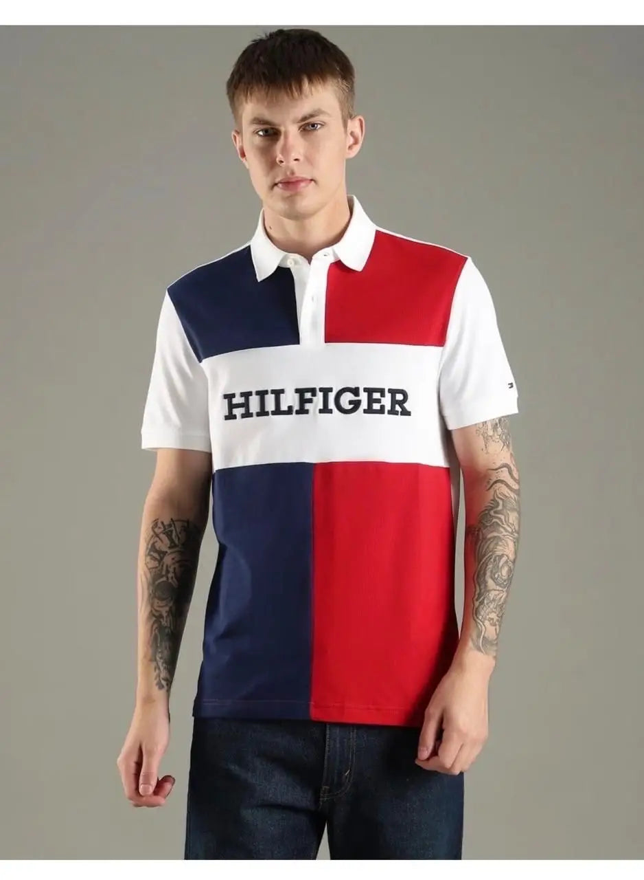 Tomm y Hilfiger White Premium Polo T-shirt Secondary image