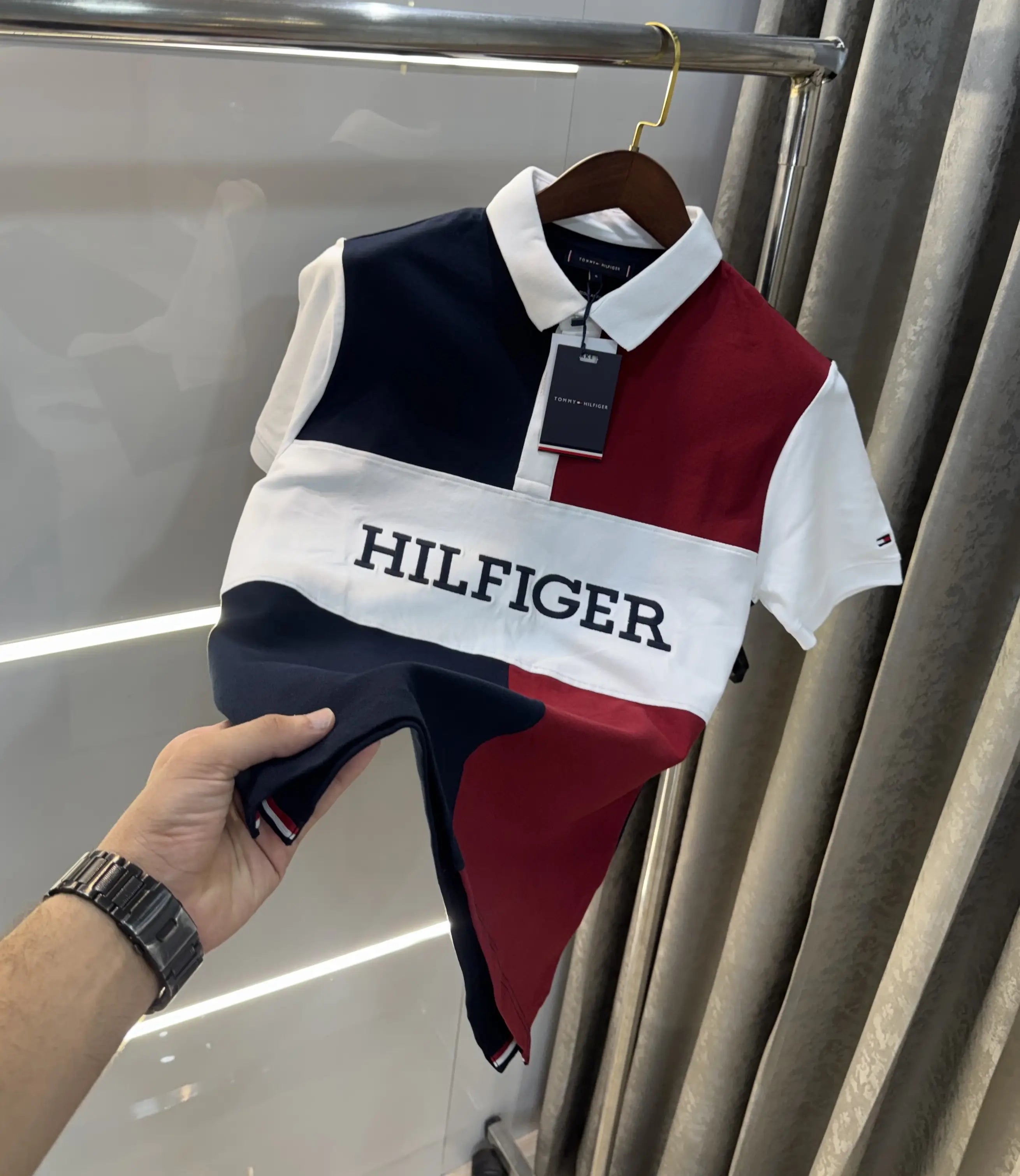 Tomm y Hilfiger White Premium Polo T-shirt Main image