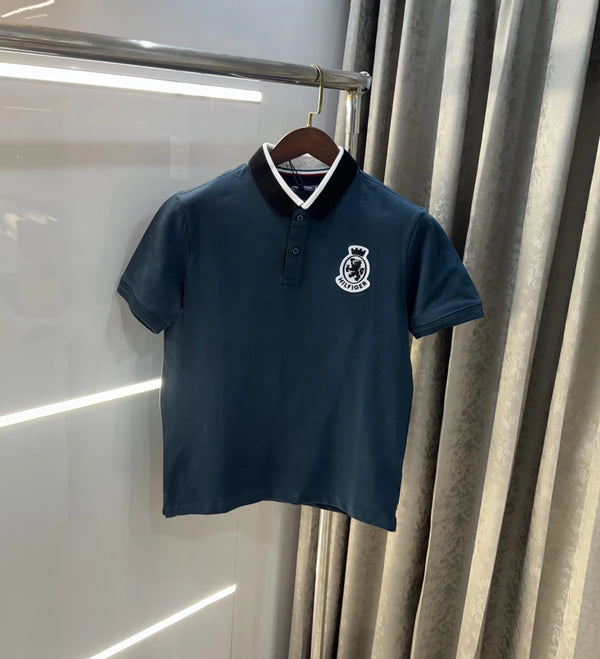 Tomm y Hilfiger Green Premium Polo T-shirt