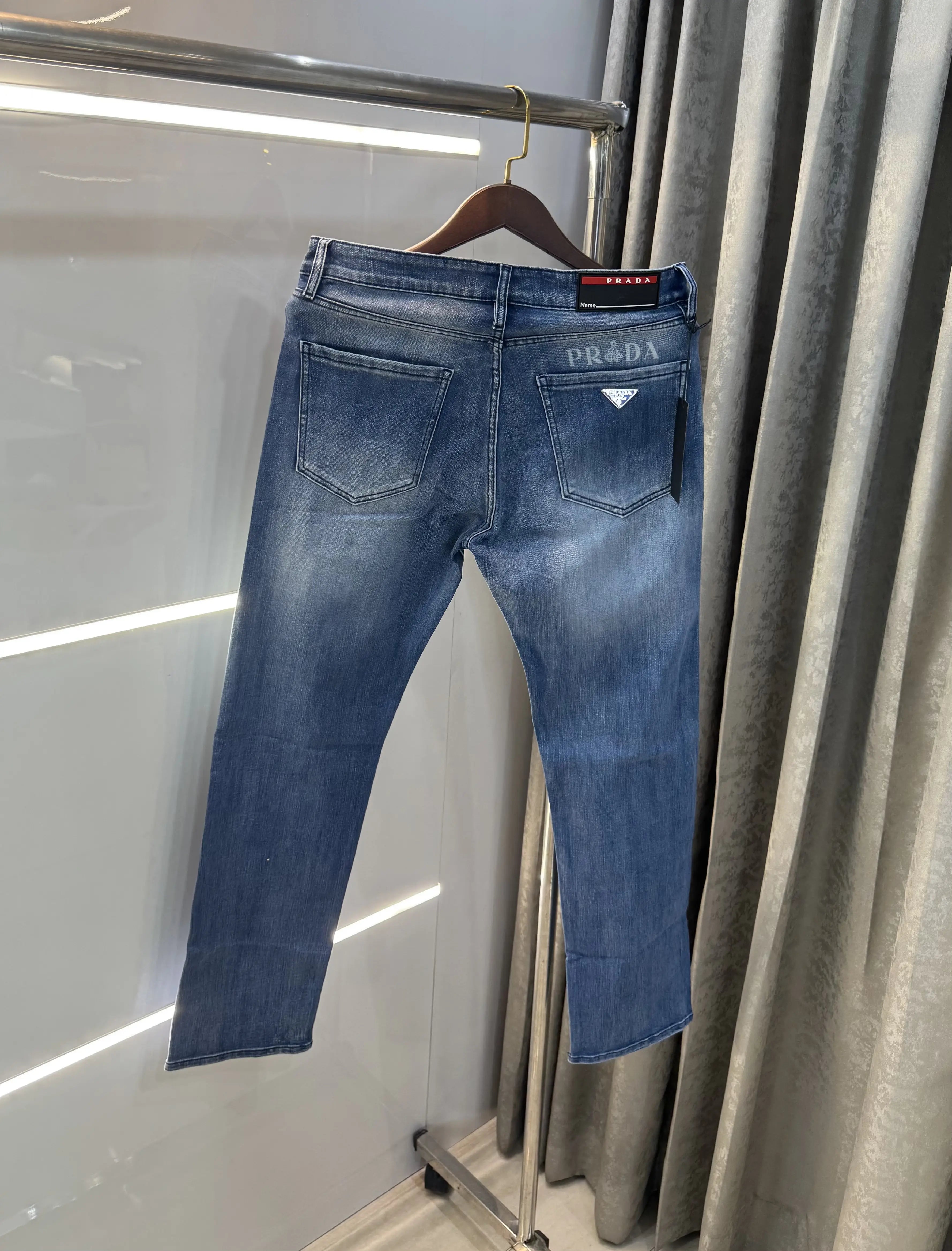 Prad a Milano Blue Imported Premium Denim Main image