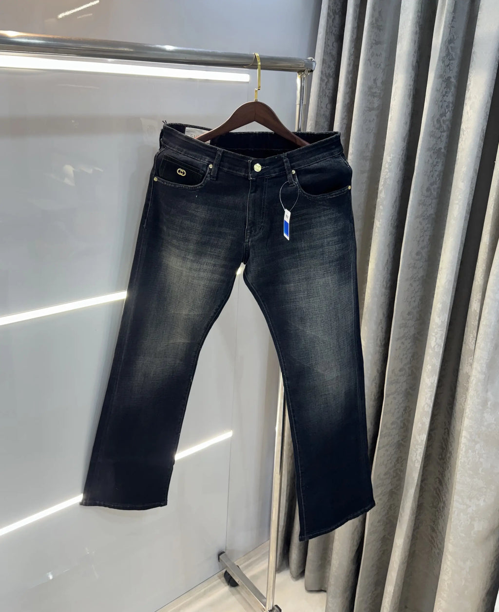 Gucc i carbon black Shade Imported Premium Denim
