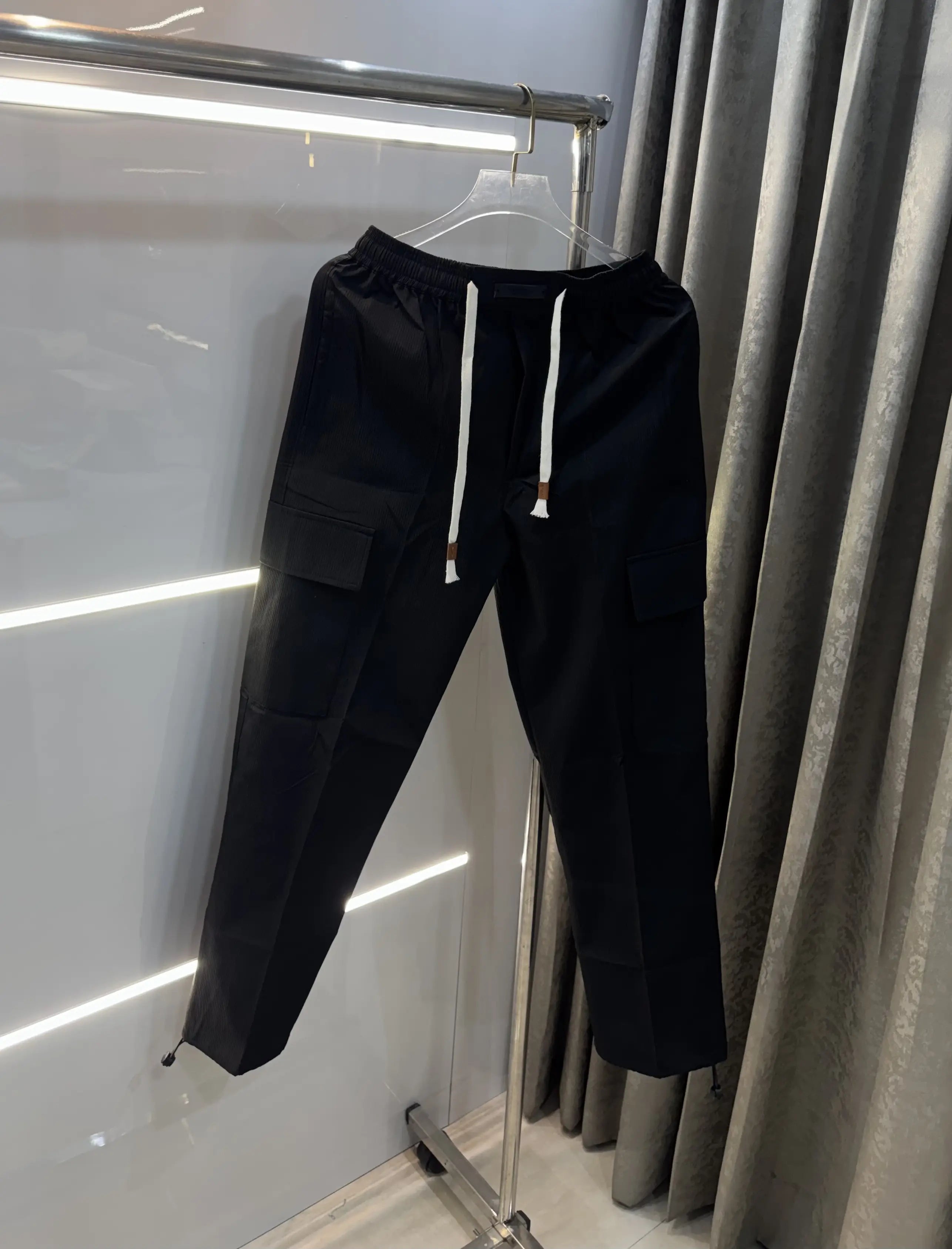 Essential Fear Of God Black Imported Premium Trackpant Main image