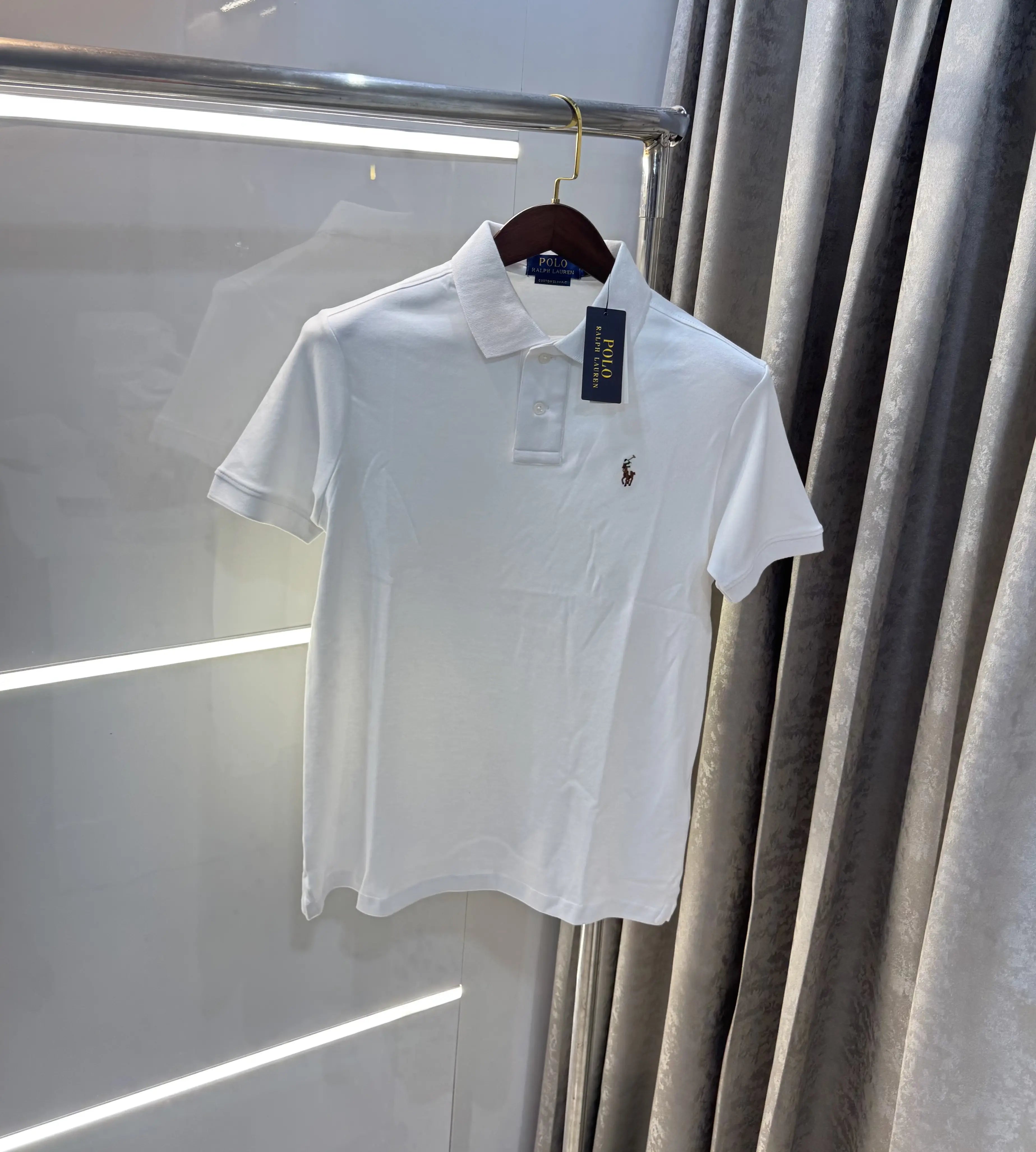 Ralph Lauren White Premium Classic Polo T-Shirt Secondary image