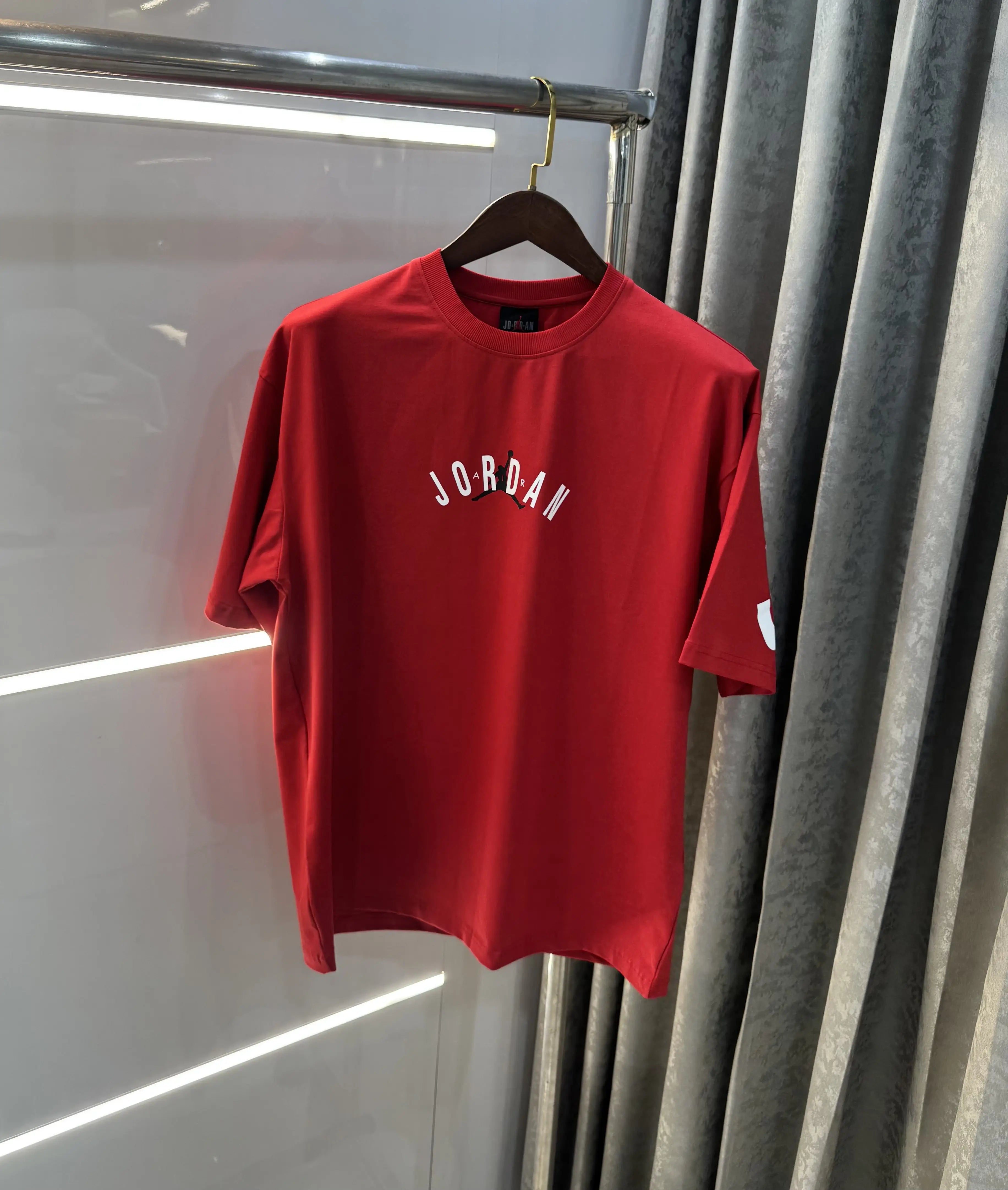 Air Jordan Red Back Print Imported Oversized T-Shirt Main image