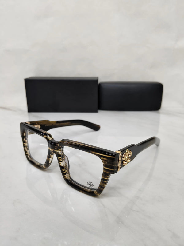 CHROME HEART 00552 GLOSS BLACK DARK HAVANA OG QUALITY