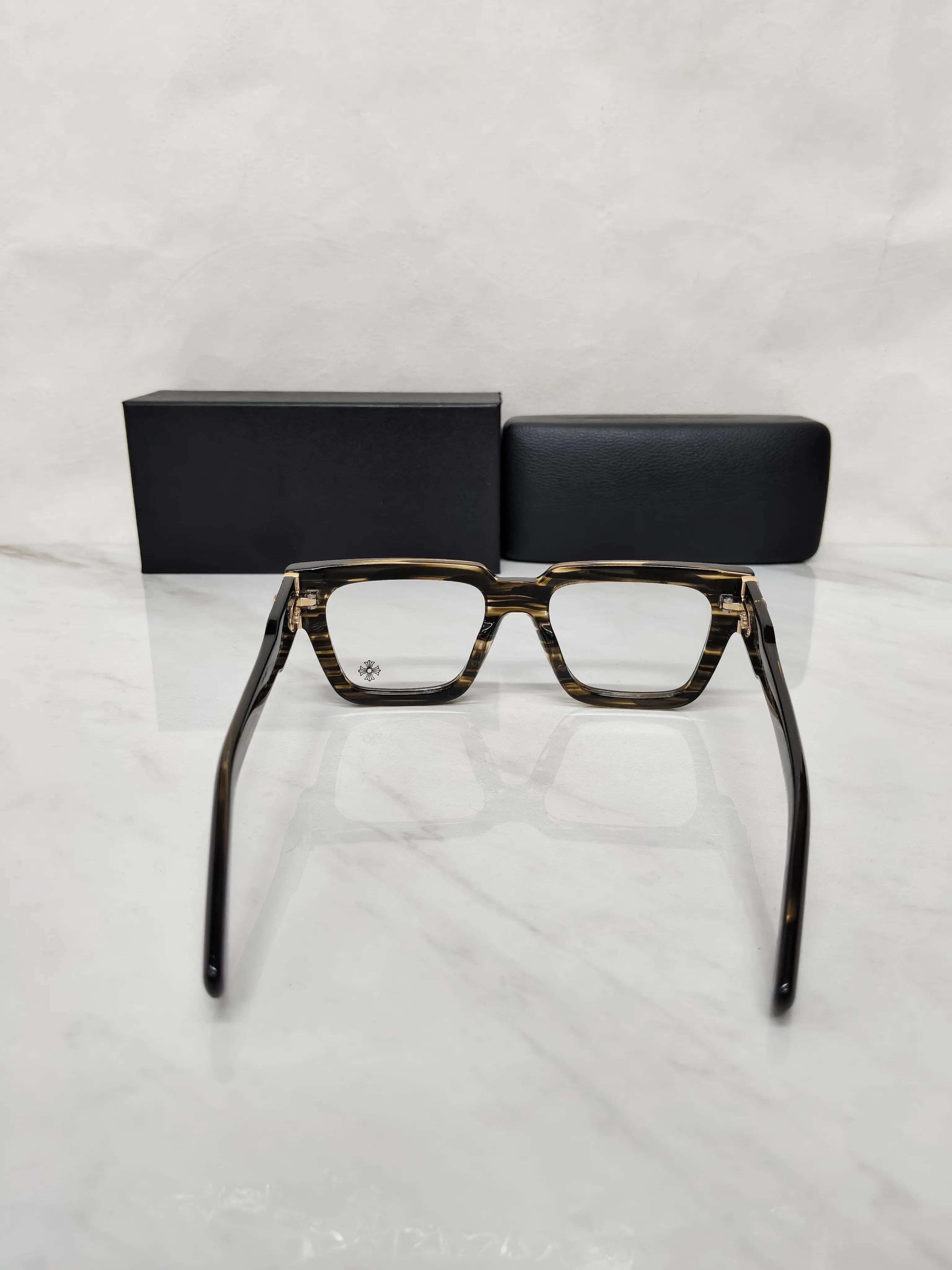 CHROME HEART 00552 GLOSS BLACK DARK HAVANA OG QUALITY