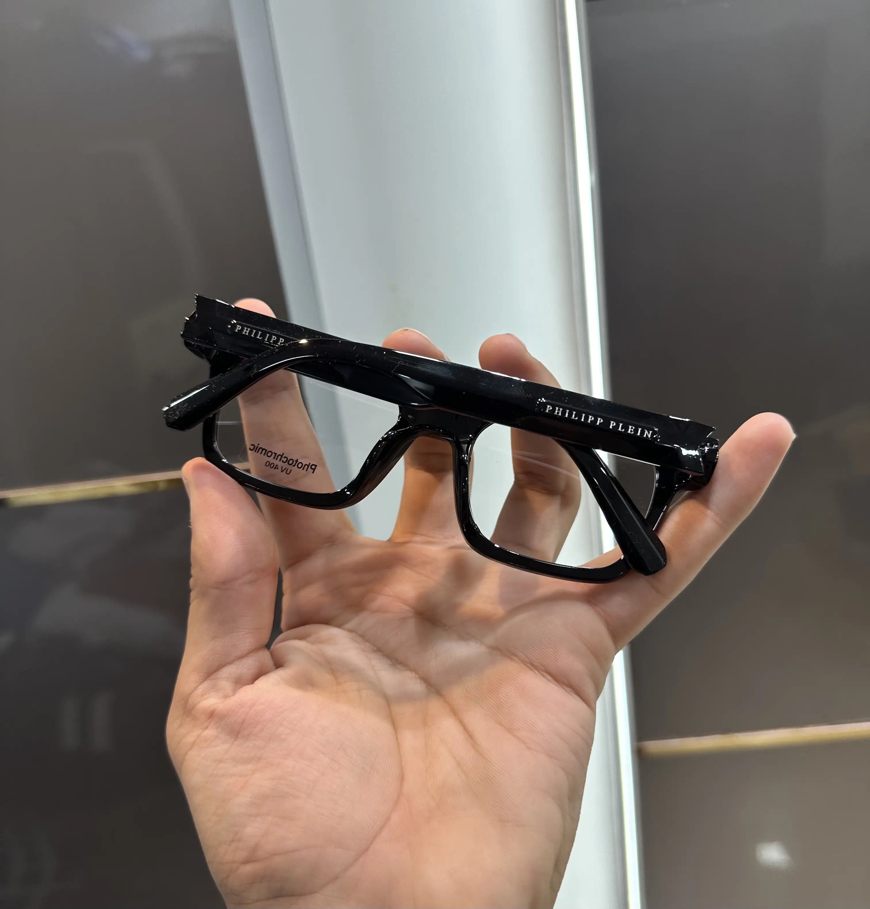 Philipp Plein Black Premium Glasses 145