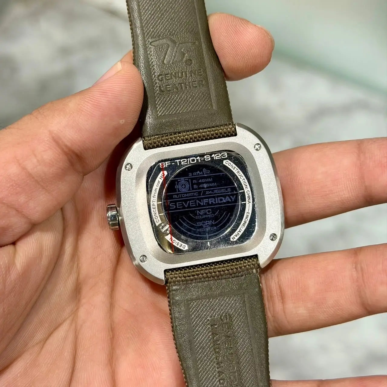Seven Friday T2/01 T-Series Automatic NFC Working