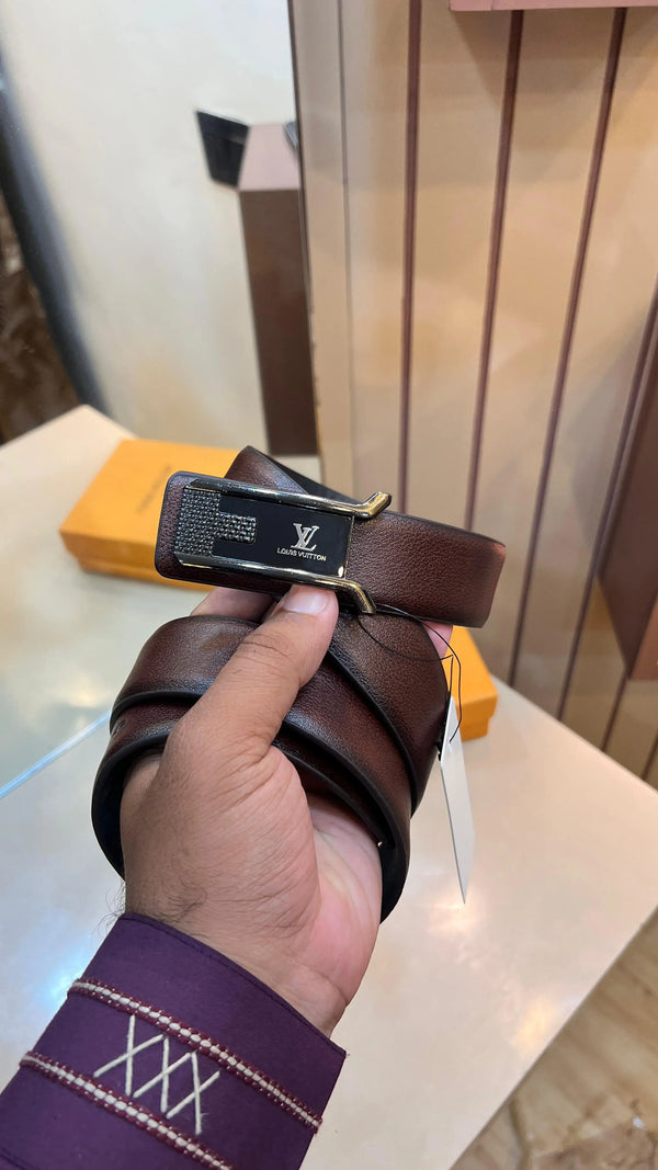 LV LOUIS VUITTON PREMIUM QUALITY IMP BELT WITH OG BOX 