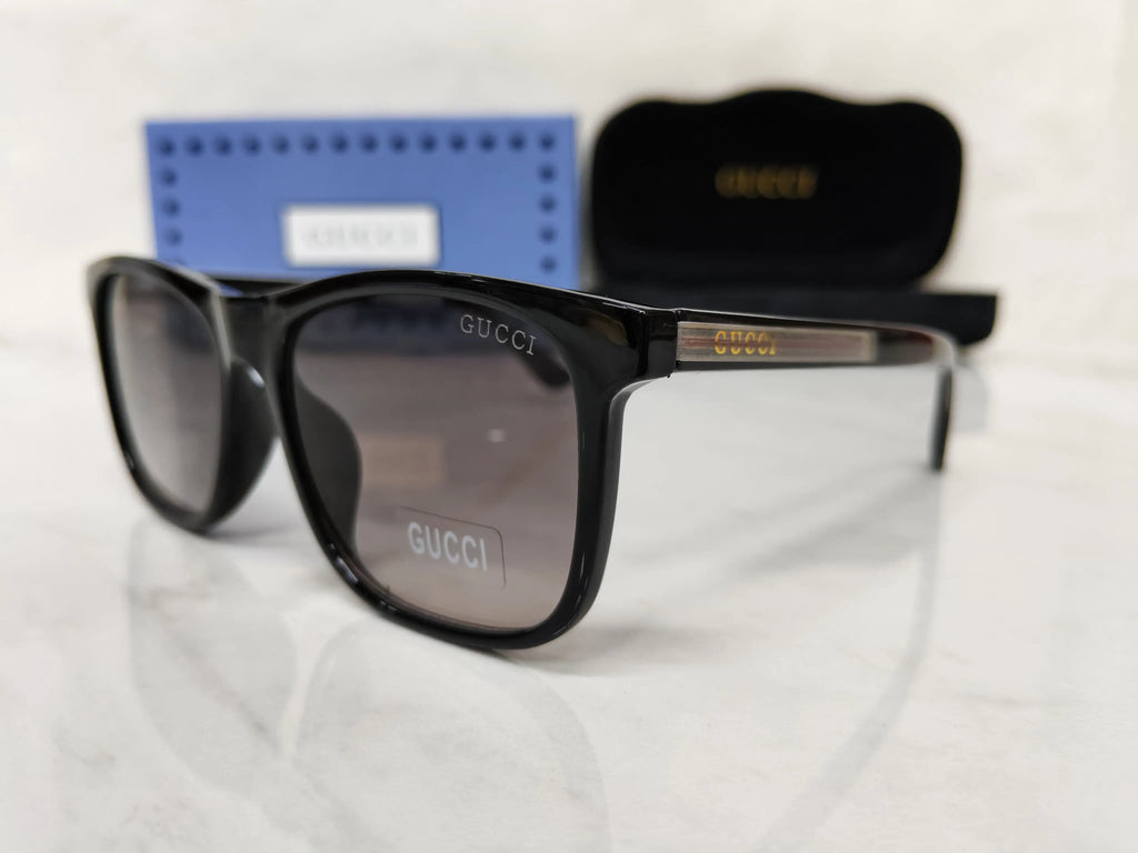 GUCCI 0381 BLACK GLOSSY