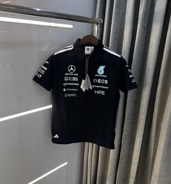 Adida s Black Collab Premium Polo T-shirt