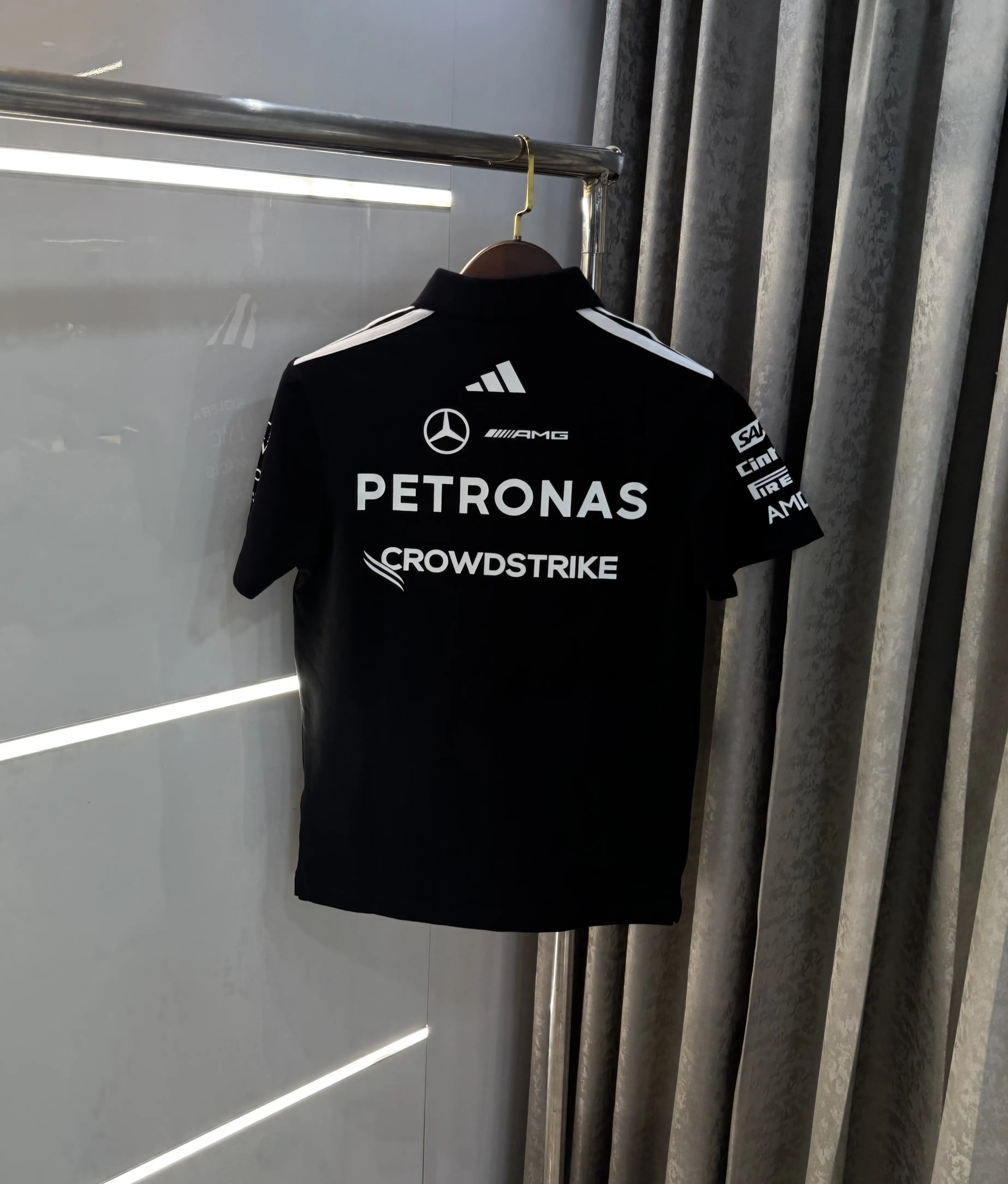 Adida s Black Collab Premium Polo T-shirt