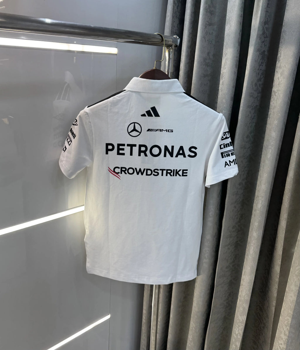 Adida s White Collab Premium Polo T-shirt