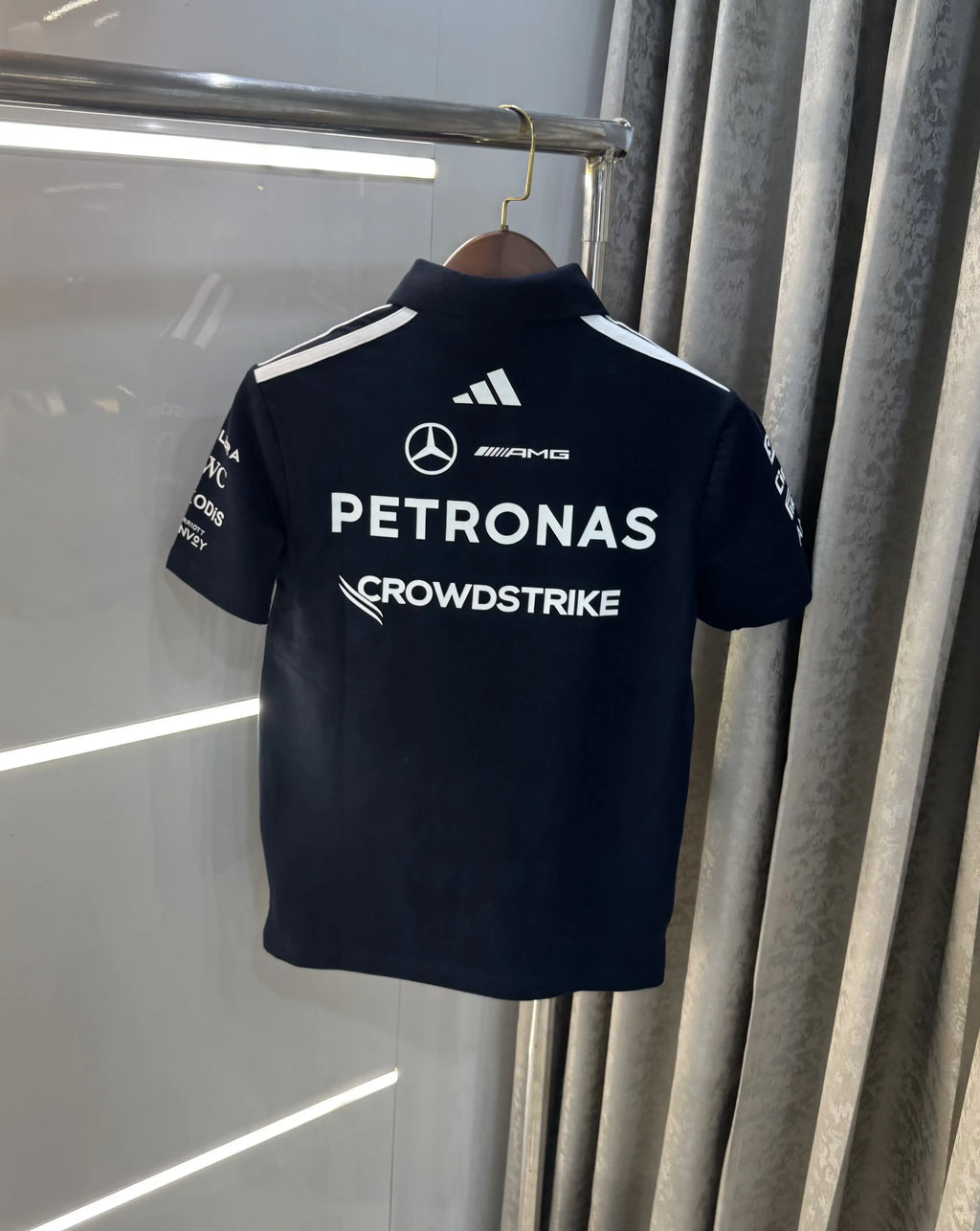 Adida s Navy Blue Collab Premium Polo T-shirt