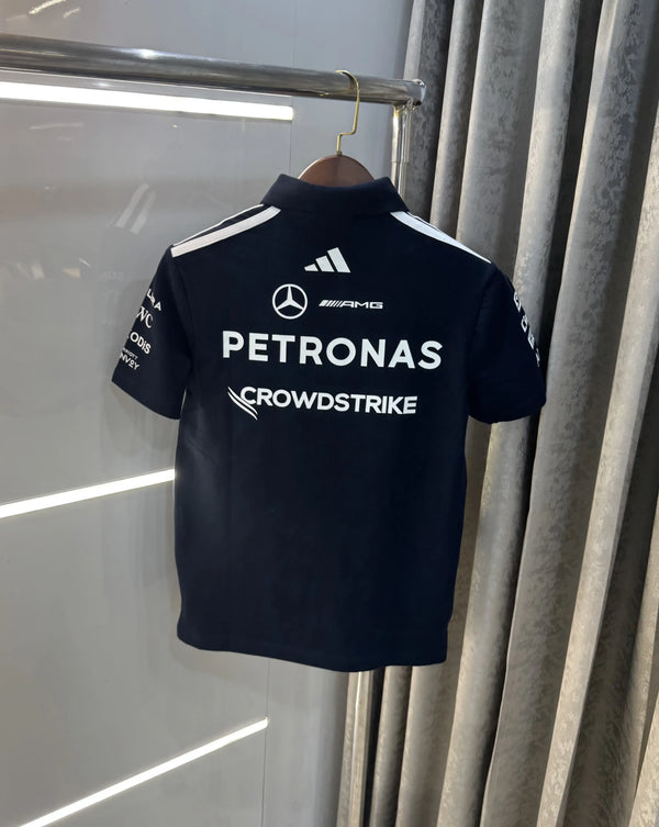 Adida s Navy Blue Collab Premium Polo T-shirt