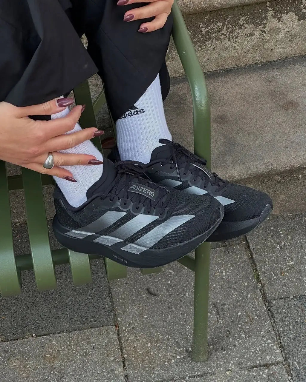 Adidas Adizero Evo SL Black Silver (415 Secondary image