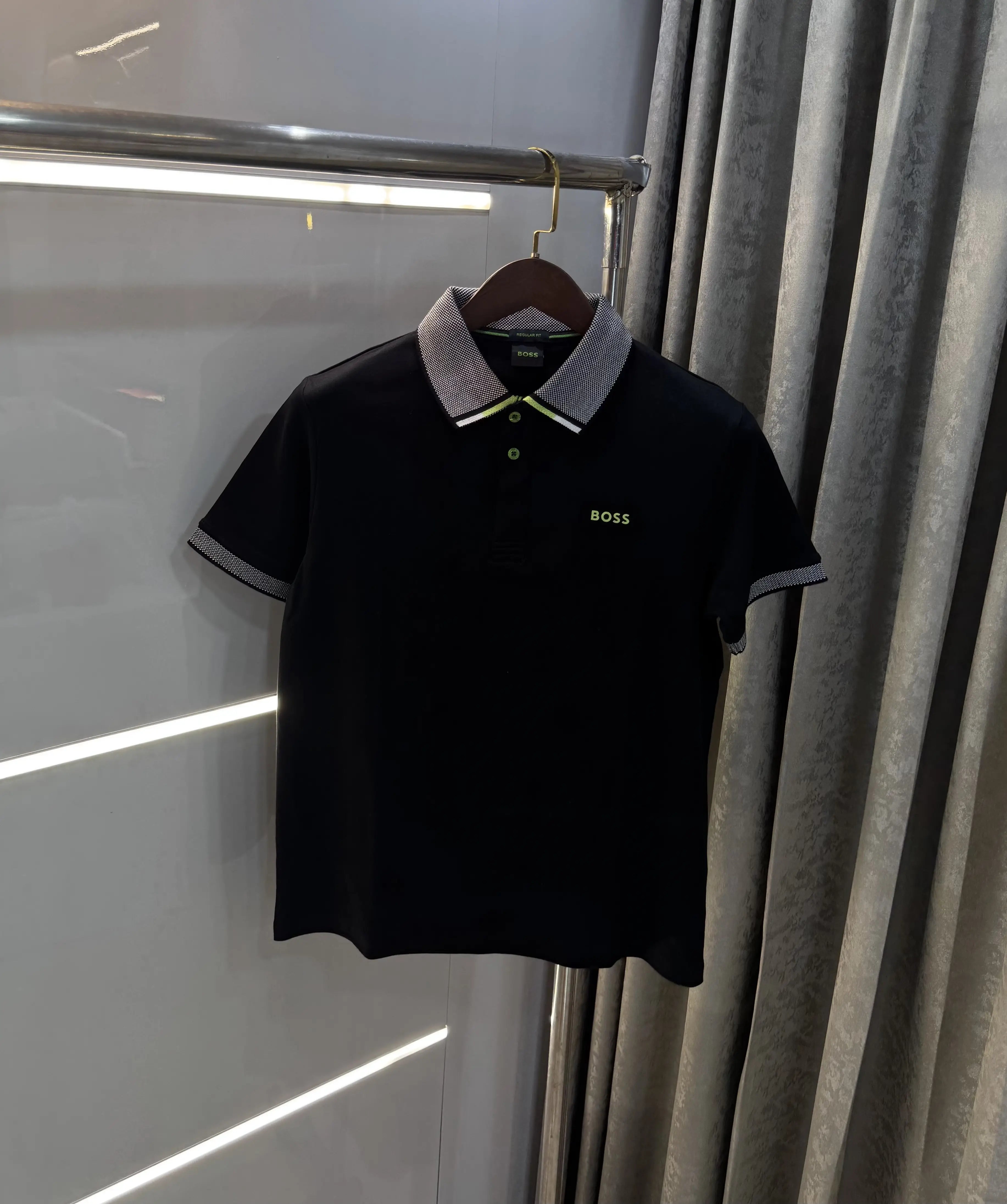 Hugo  Bos s Black Logo Work Premium Polo T-shirt Secondary image