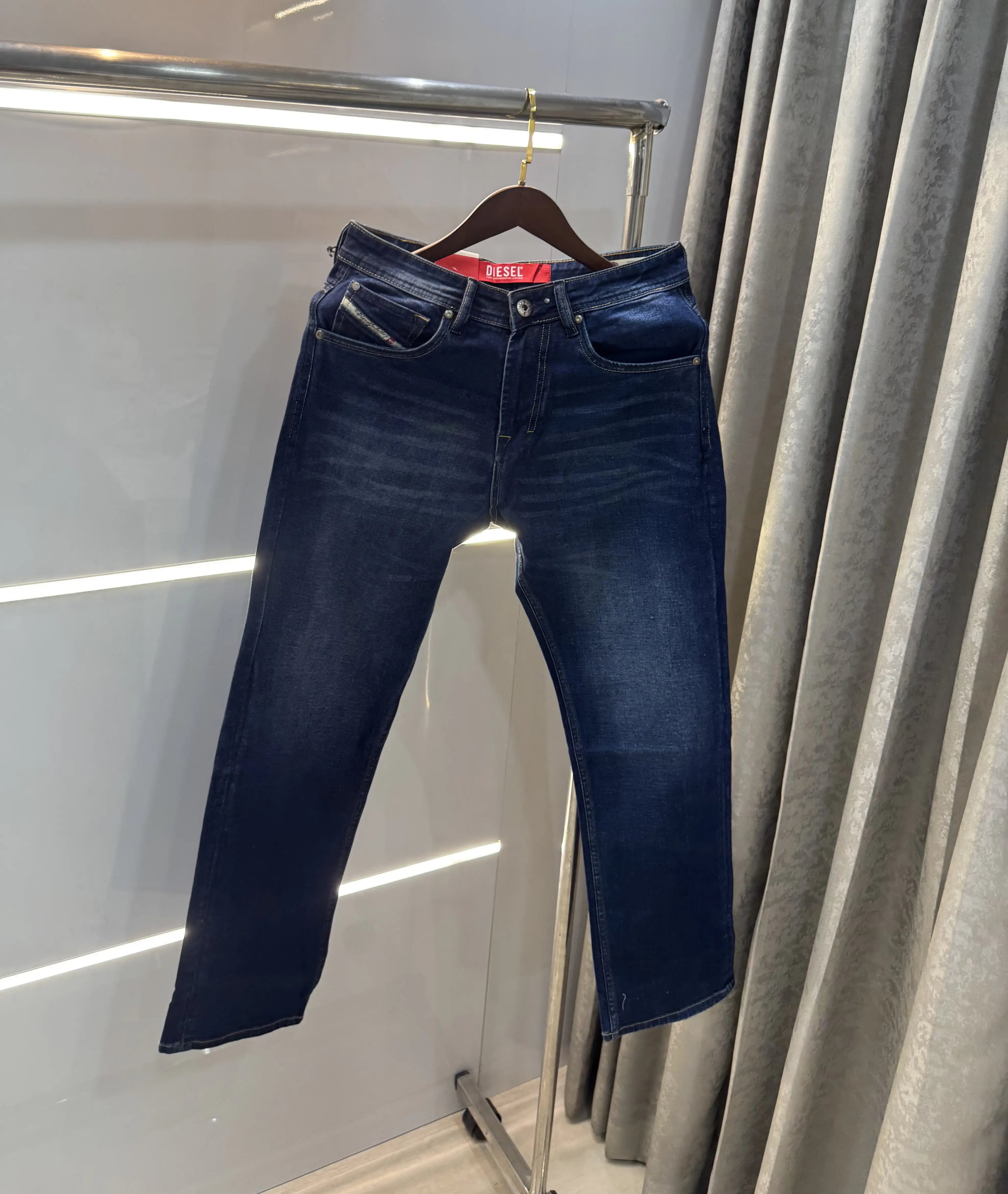 Diesel Dark Blue(D) Imported Premium Denim Secondary image