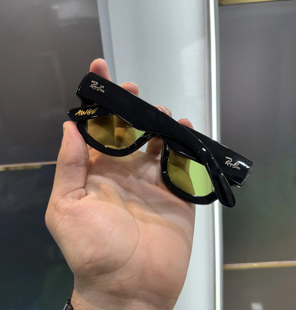 RayBan Black Green Puffer Premium Shades 940