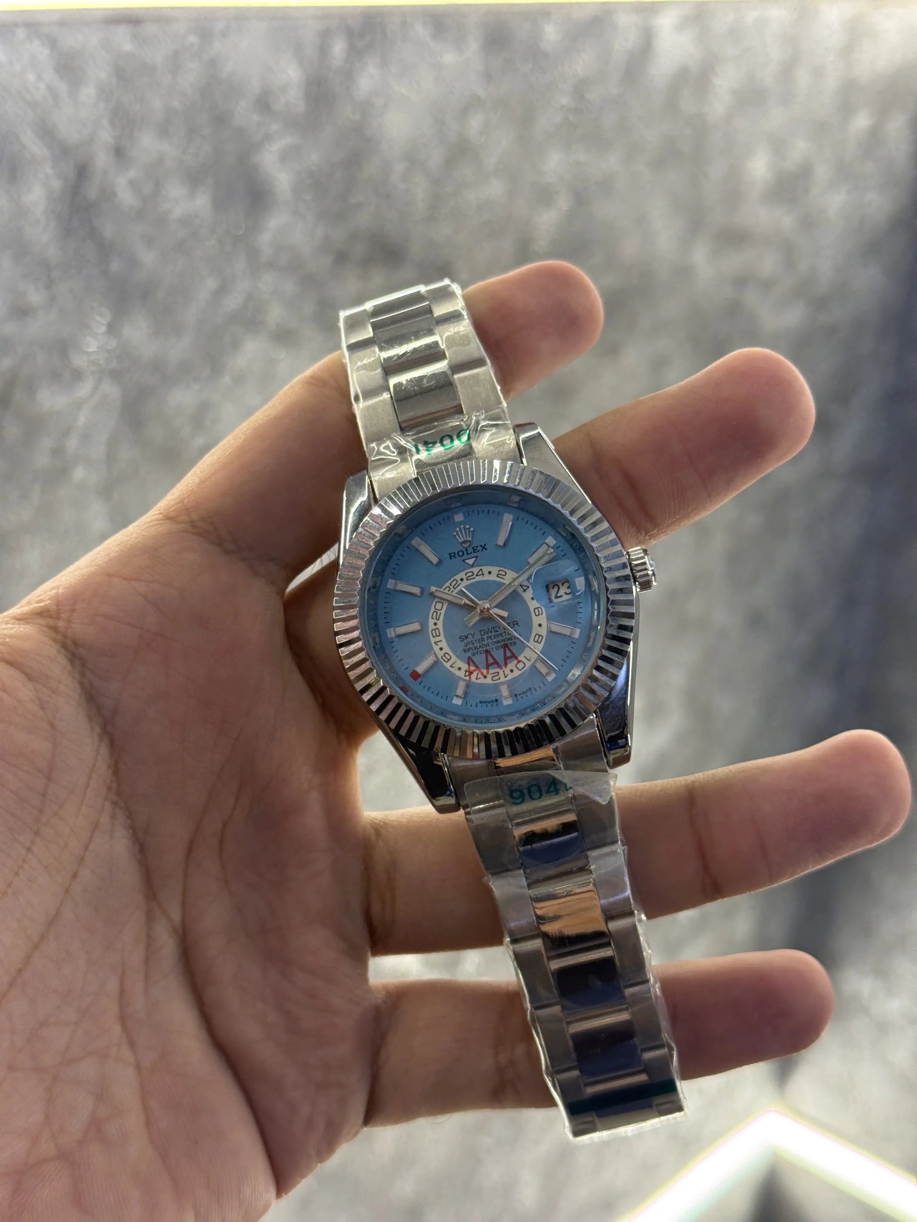 Rolex sky dweller tiffany blue Automatic