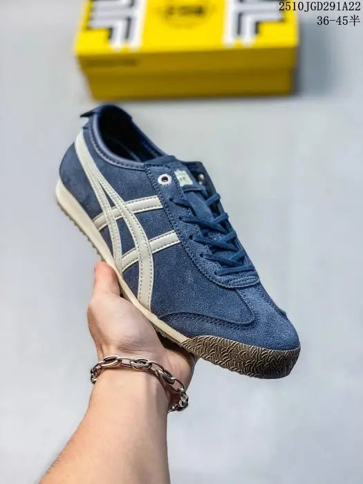 *onitsuka tiger MEXICO 66 SD IRON NAVY CREAM (413 Secondary image