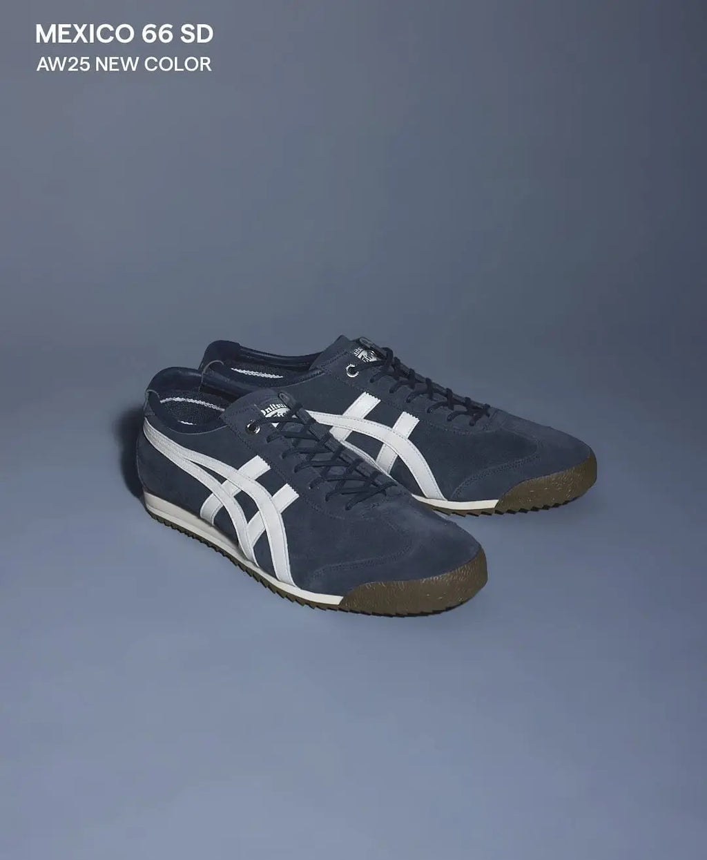*onitsuka tiger MEXICO 66 SD IRON NAVY CREAM (413
