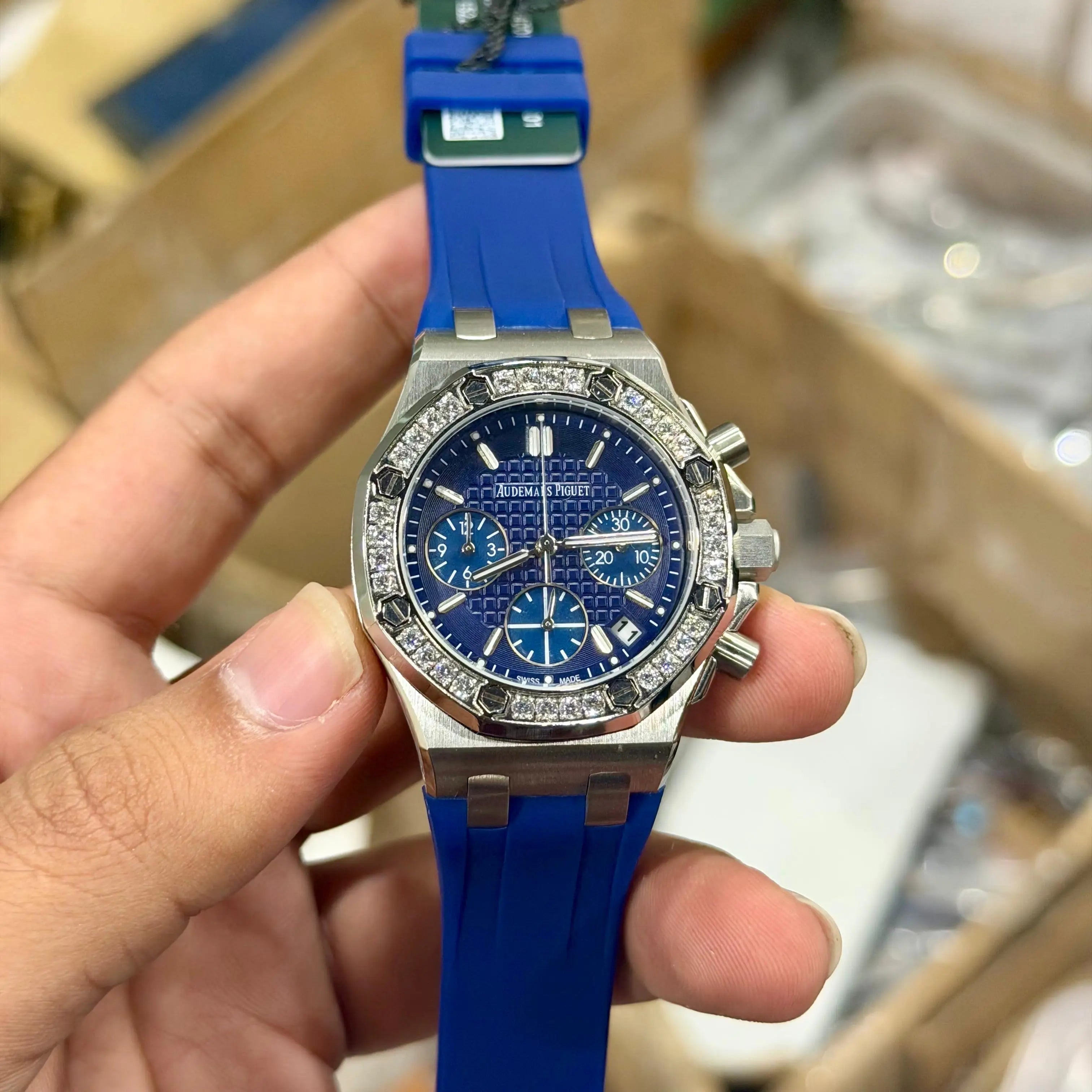 Audemars Piguet Royal Oak Diamond Studd Quartz Unisex Watch Main image