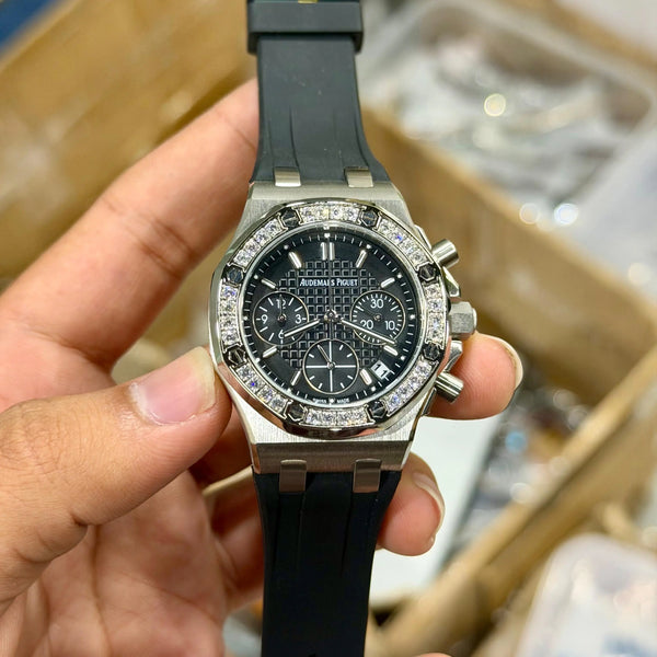 Audemars Piguet Royal Oak Diamond Studd Quartz Unisex Watch