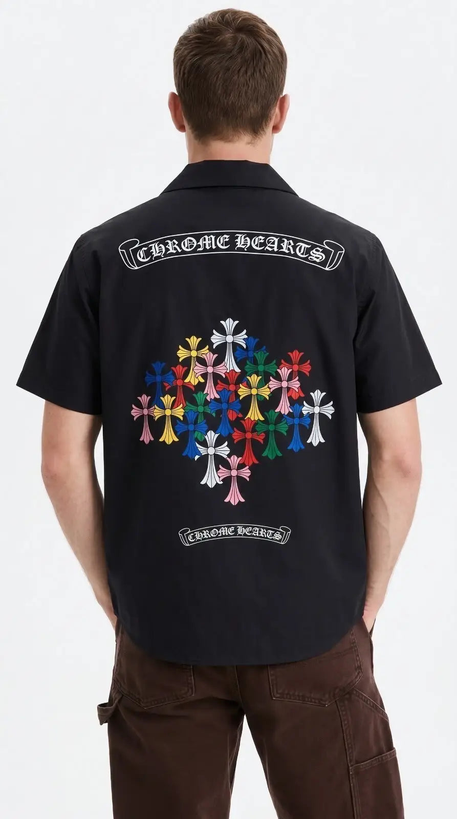 Chrome Hearts Black Designer Premium Shirt Secondary image