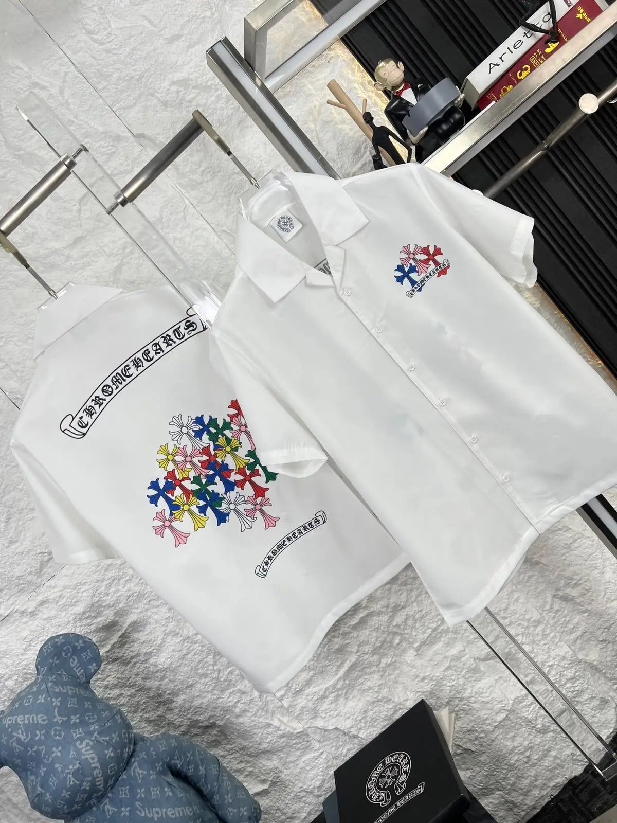 Chrome Hearts White Designer Premium Shirt Main image