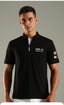 Tomm y Hilfiger Black Premium Polo T-shirt