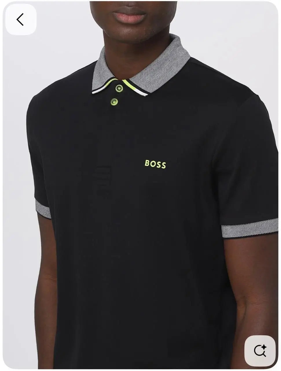 Hugo  Bos s Black Logo Work Premium Polo T-shirt Main image