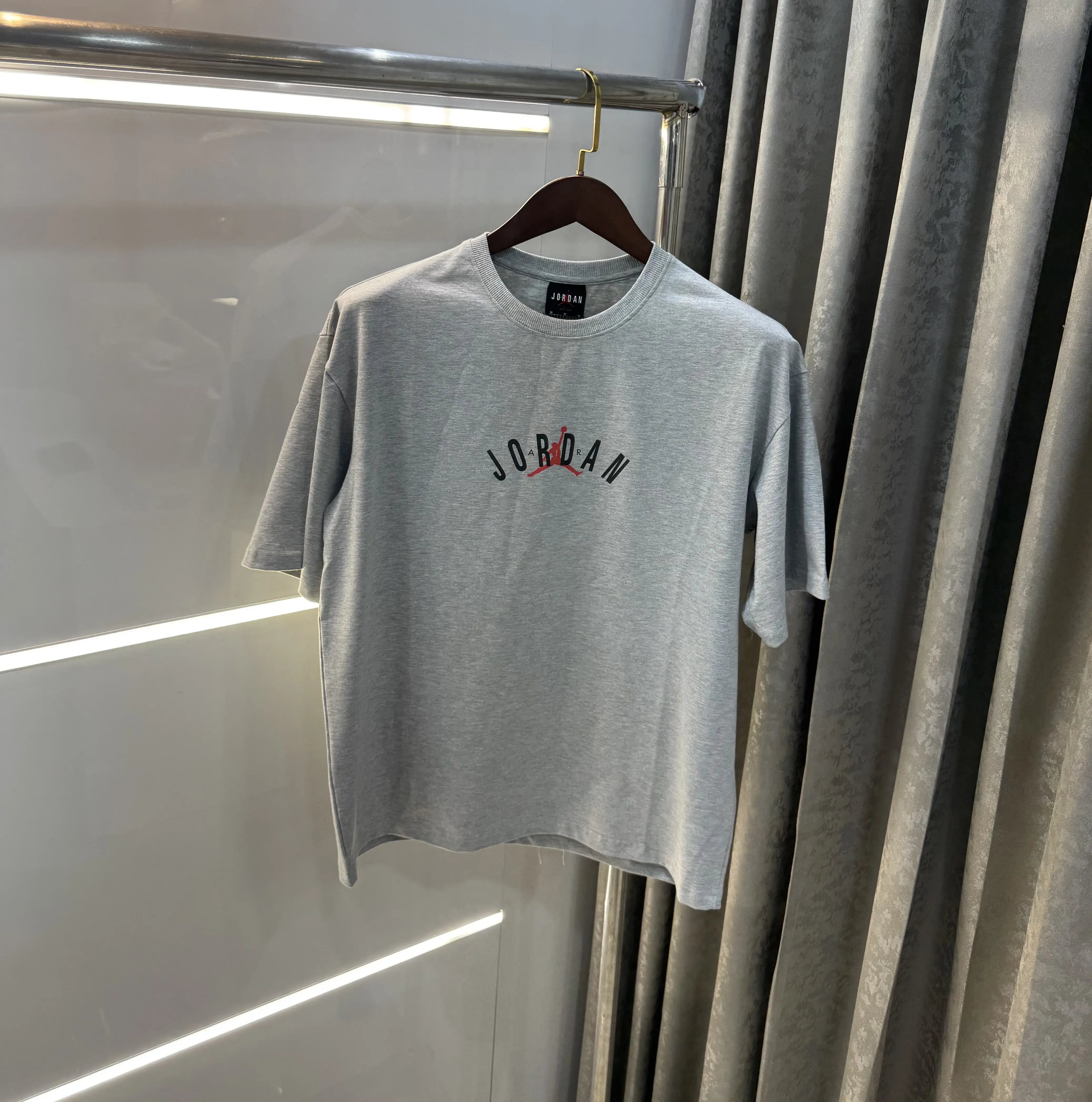 Air Jordan Grey Back Print Imported Oversized T-Shirt Secondary image