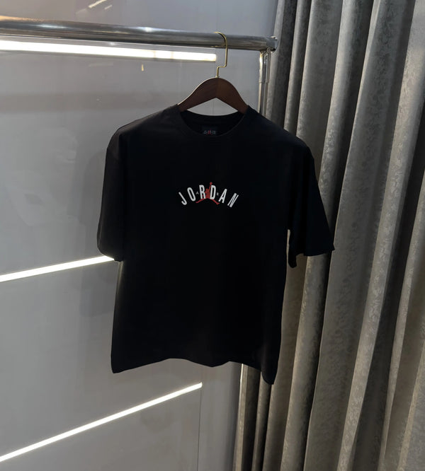Air Jordan Black Back Print Imported Oversized T-Shirt