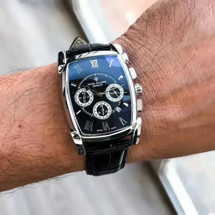 Pate_k philippe style tonneau watch
