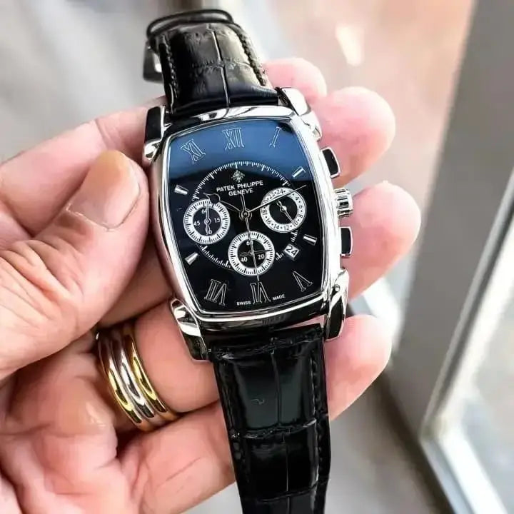 Pate_k philippe style tonneau watch