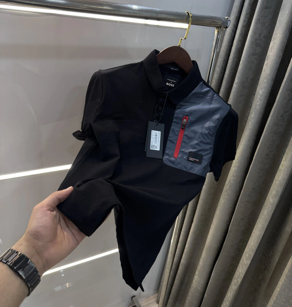 Hug o Boss Black Porsch e Edition Premium Polo T-shirt