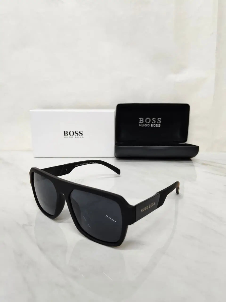 HUGO BOSS 615 MATT BLACK