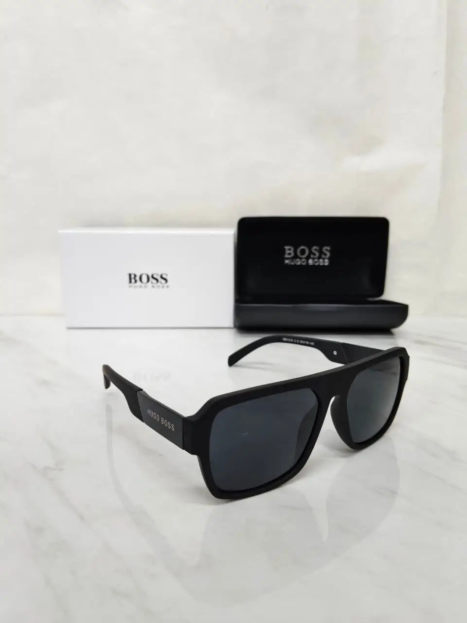 HUGO BOSS 615 MATT BLACK