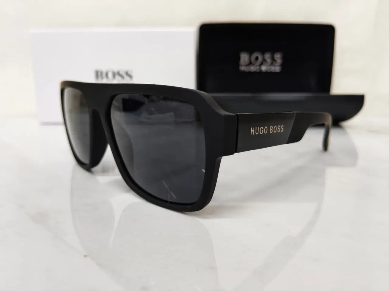 HUGO BOSS 615 MATT BLACK
