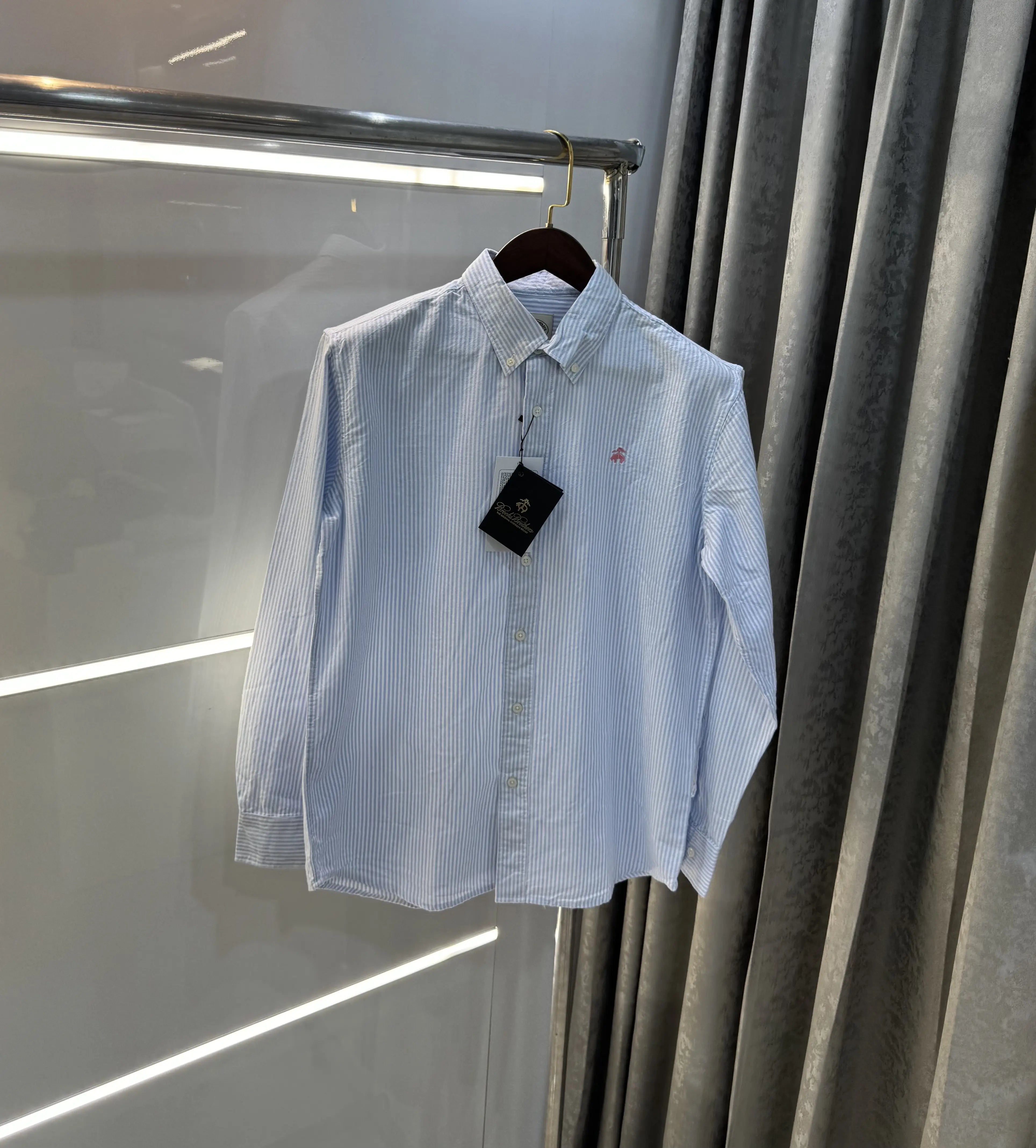 Brook s Brother Sky Blue new Oxford Premium Shirt Secondary image
