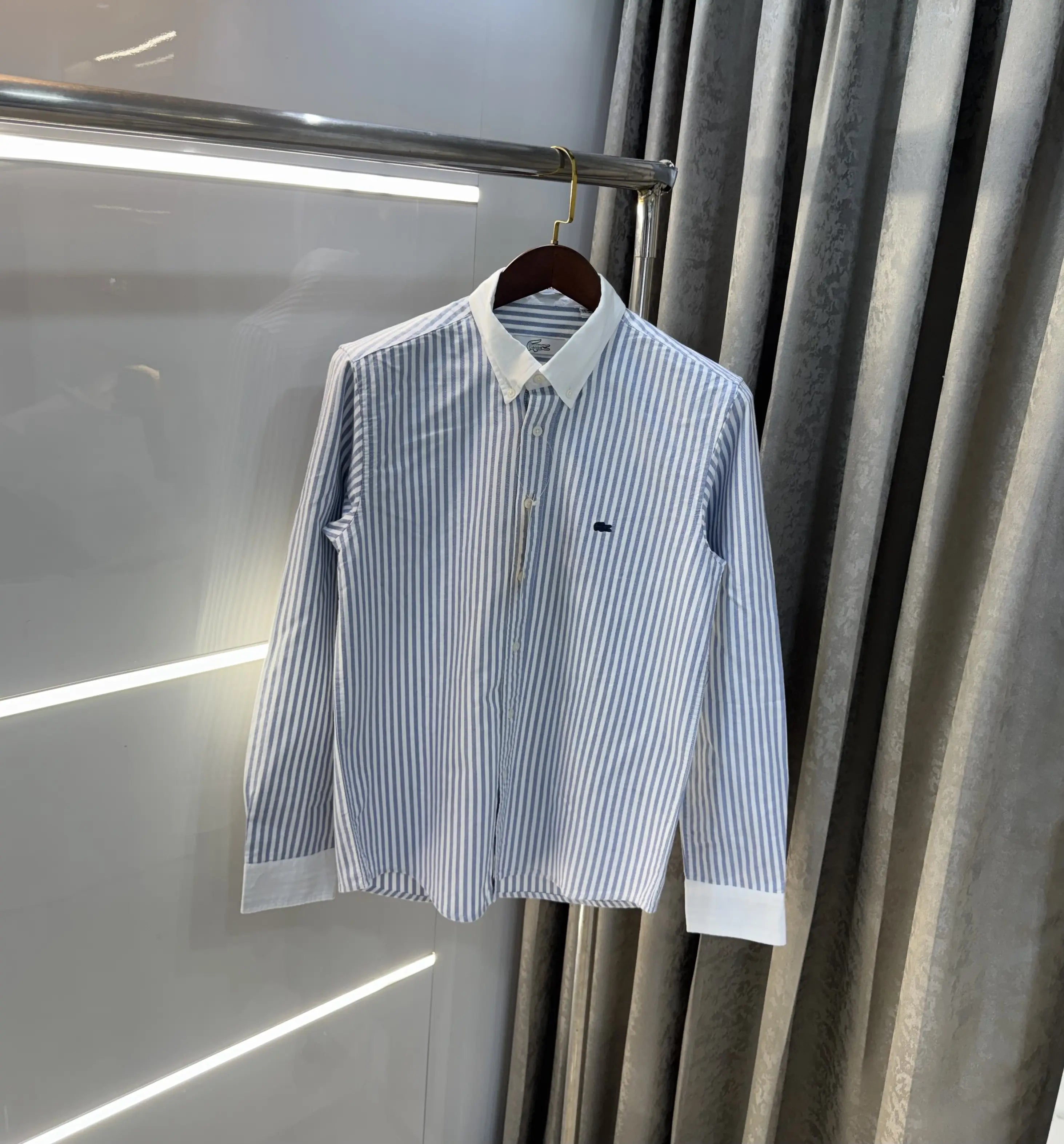 Lacost e Mid Embroidery Logo Work Premium Shirt