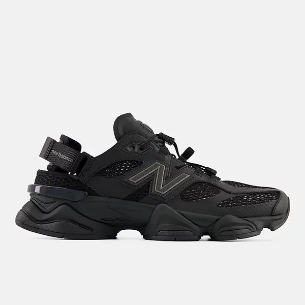NEW BALANCE 9060 MULE ALL BLACK