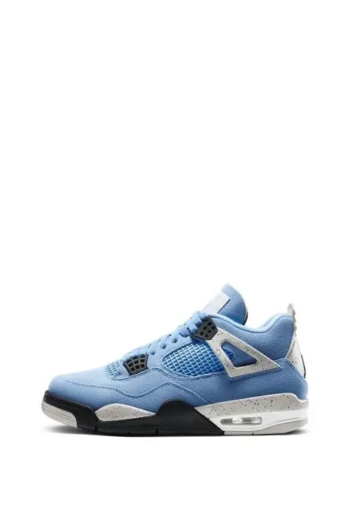 AIR JORDAN RETRO 4 UNIVERSITY BLUE WITH KEYCHAIN Main image