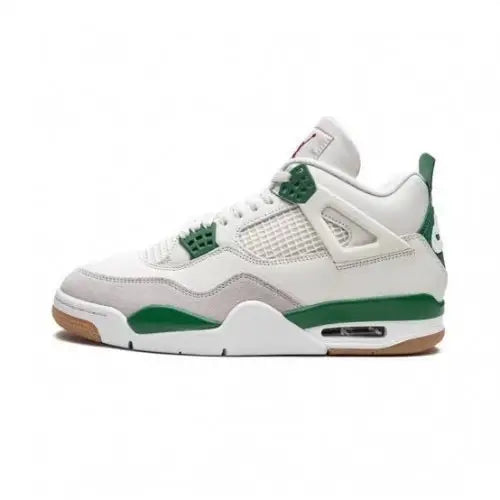AIR JORDAN RETRO 4 PINE GREEN WITH KEYCHAIN Main image