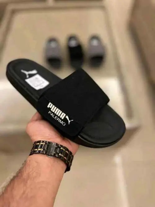 Puma Palermo Full Black Flip Flop Secondary image