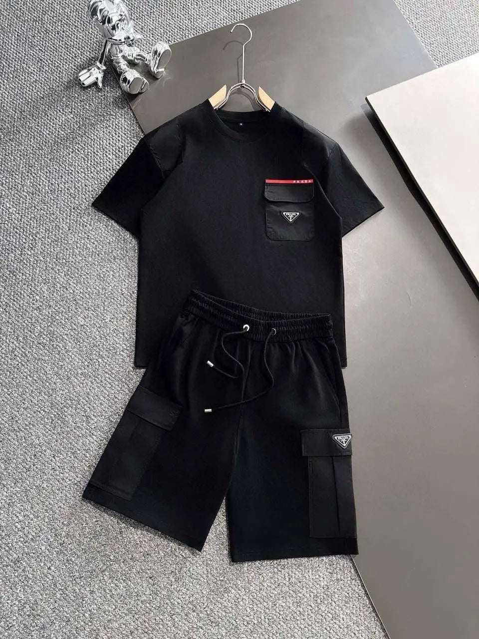 Prad a Milano Black Logo Work Premium Cord Set Main image